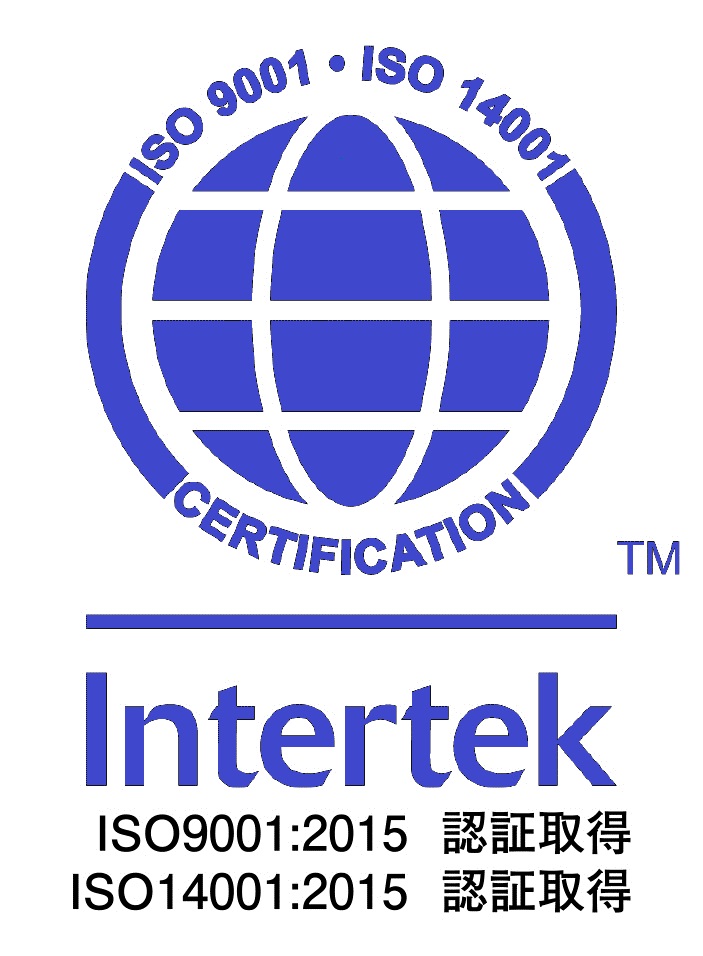 ISO9001:2008認証取得 ISO14001:2004認証取得
